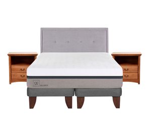 Cama europea king Balance + set Ganges/ Indo Cic