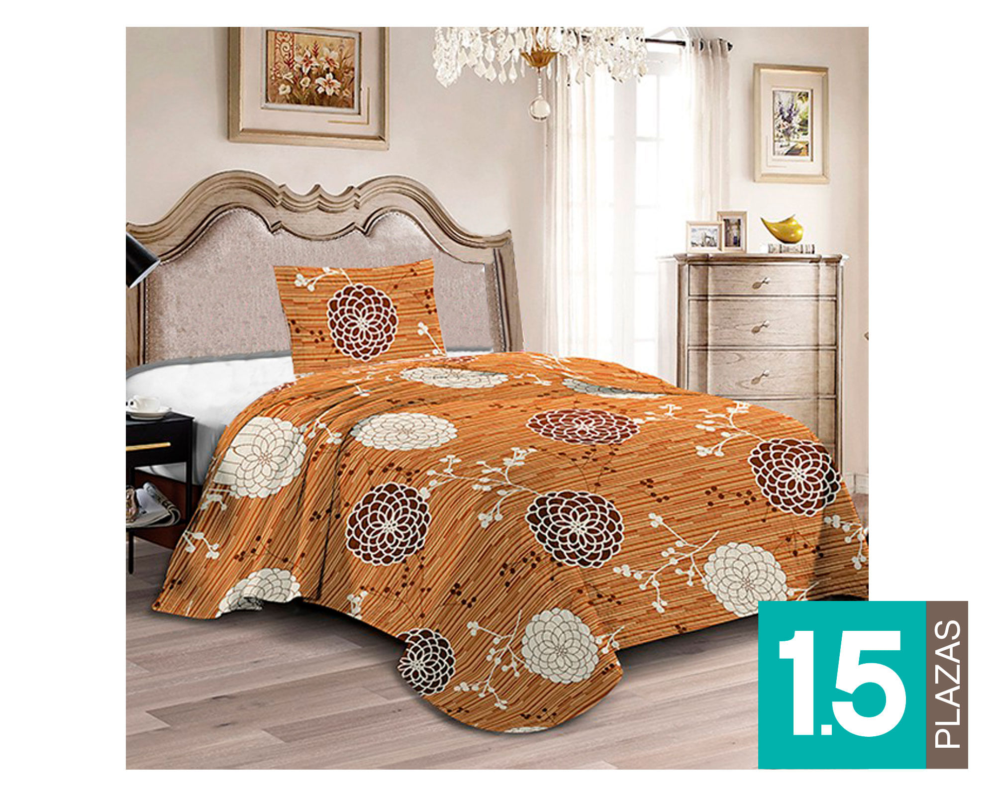 Idetex Quilt 1.5 plazas Dora Illusions