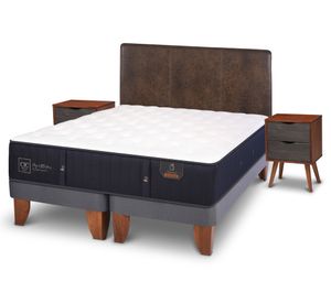 Cama europea king Premium + set Baker/ Niger Cic