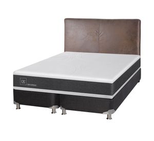 Box spring king Ortopedic B5 + respaldo Baker Cic