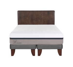 Cama europea 2 plazas Balance base dividida + respaldo Baker Cic