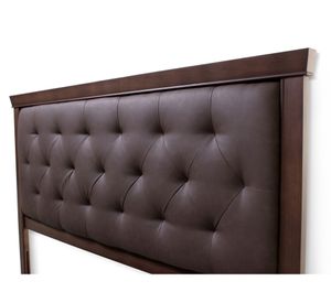 Respaldo 2 plazas Brera marrón Rosen.