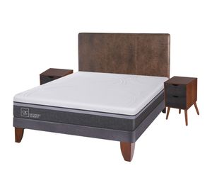 Cama europea 2 plazas Ortopedic advance + set Baker/ Niger Cic
