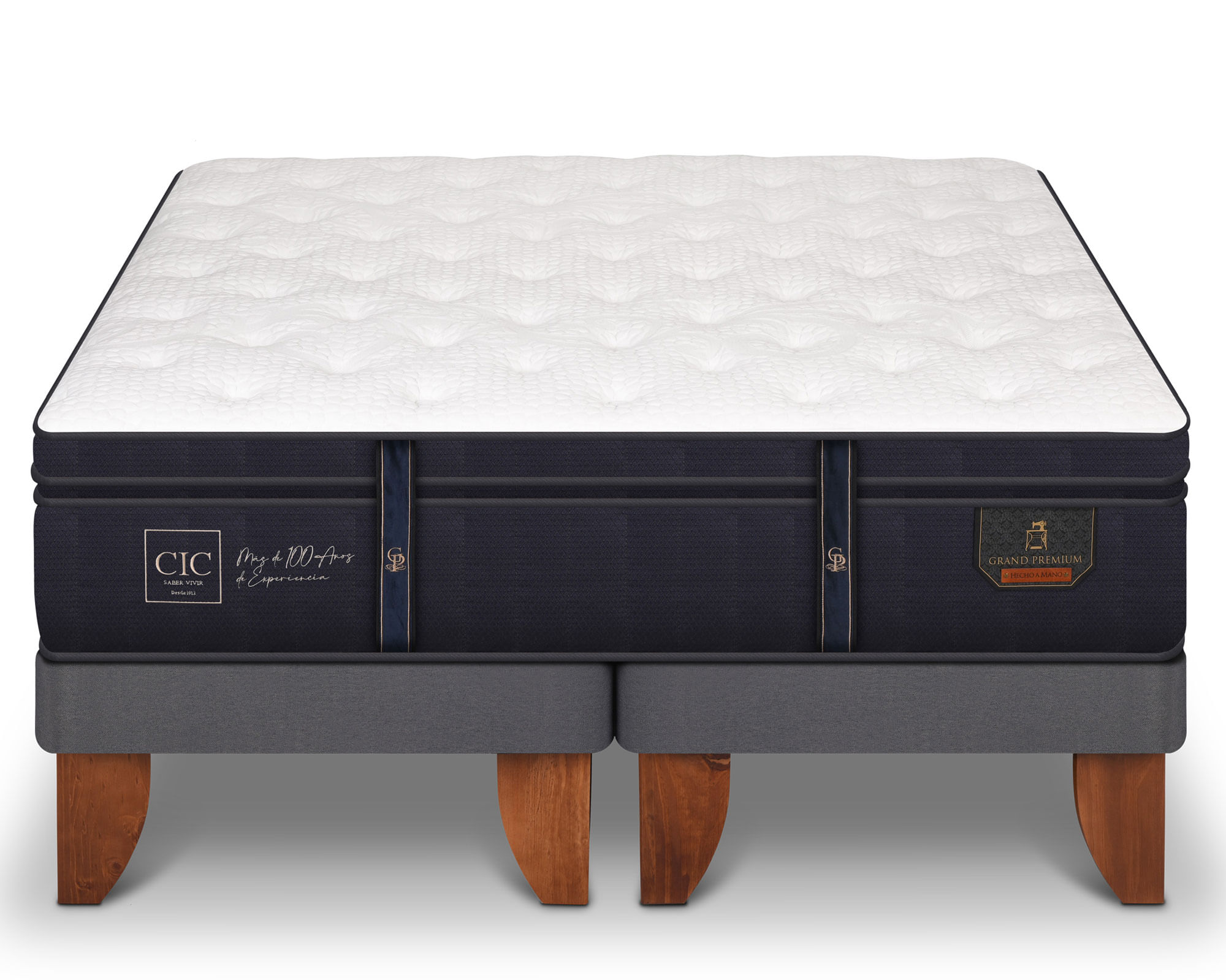 CIC Cama Europea Súper King Grand Premium Cic