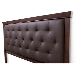 Respaldo King Brera marrón Rosen.