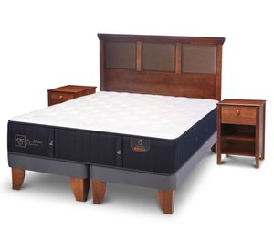 Cama europea king Premium + set New Torino caramelo Cic