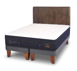 Cama Europea King Super Premium + respaldo Baker Cic