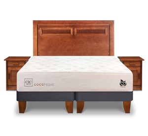 Cama europea King Cocopedic + Set Milán Cic.