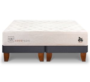 Cama europea 2 plazas Cocopedic Cic.