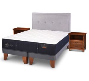 Cama europea 2 plazas Premium base dividida + set Ganges/ Indo Cic