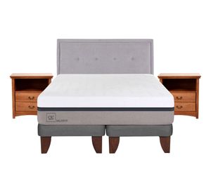 Cama europea 2 plazas Balance base dividida + set Ganges/ Indo Cic
