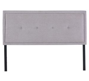 Respaldo 2 plazas Ganges gris perla Cic