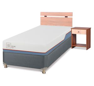 Box americano Excellence Plus 1 plaza + set Olmo