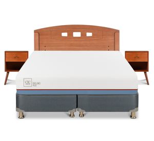 Box americano Excellence Plus 2 plazas base dividida + set Gales