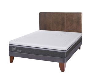 Cama europea 2 plazas Ortopedic advance + respaldo Baker Cic