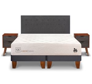 Cama europea king Cocopedic + Set Niger/Eufrates Cic.
