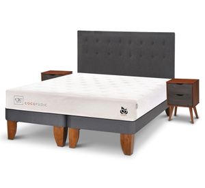 Cama europea king Cocopedic + Set Niger/Eufrates Cic.