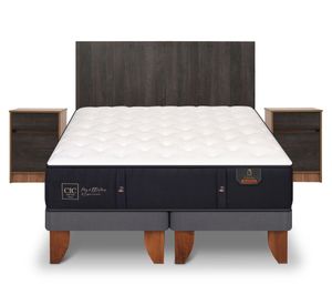 Cama Europea King Premium + set espresso Cic