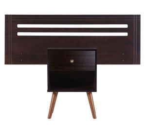 Respaldo single + velador New Múnich Cic