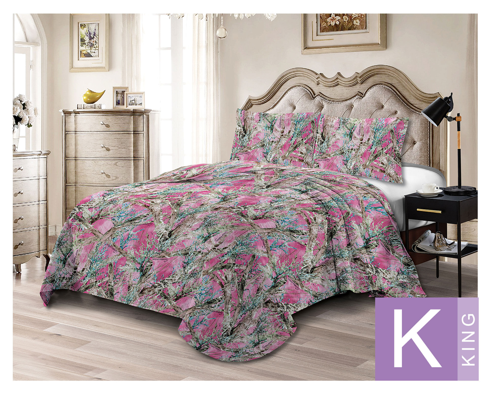 Idetex Quilt king Fiora Illusions