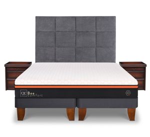 Cama europea King Bee Comfort + Set Támesis Cic