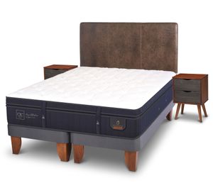 Cama europea king Súper premium + set Baker/ Niger Cic