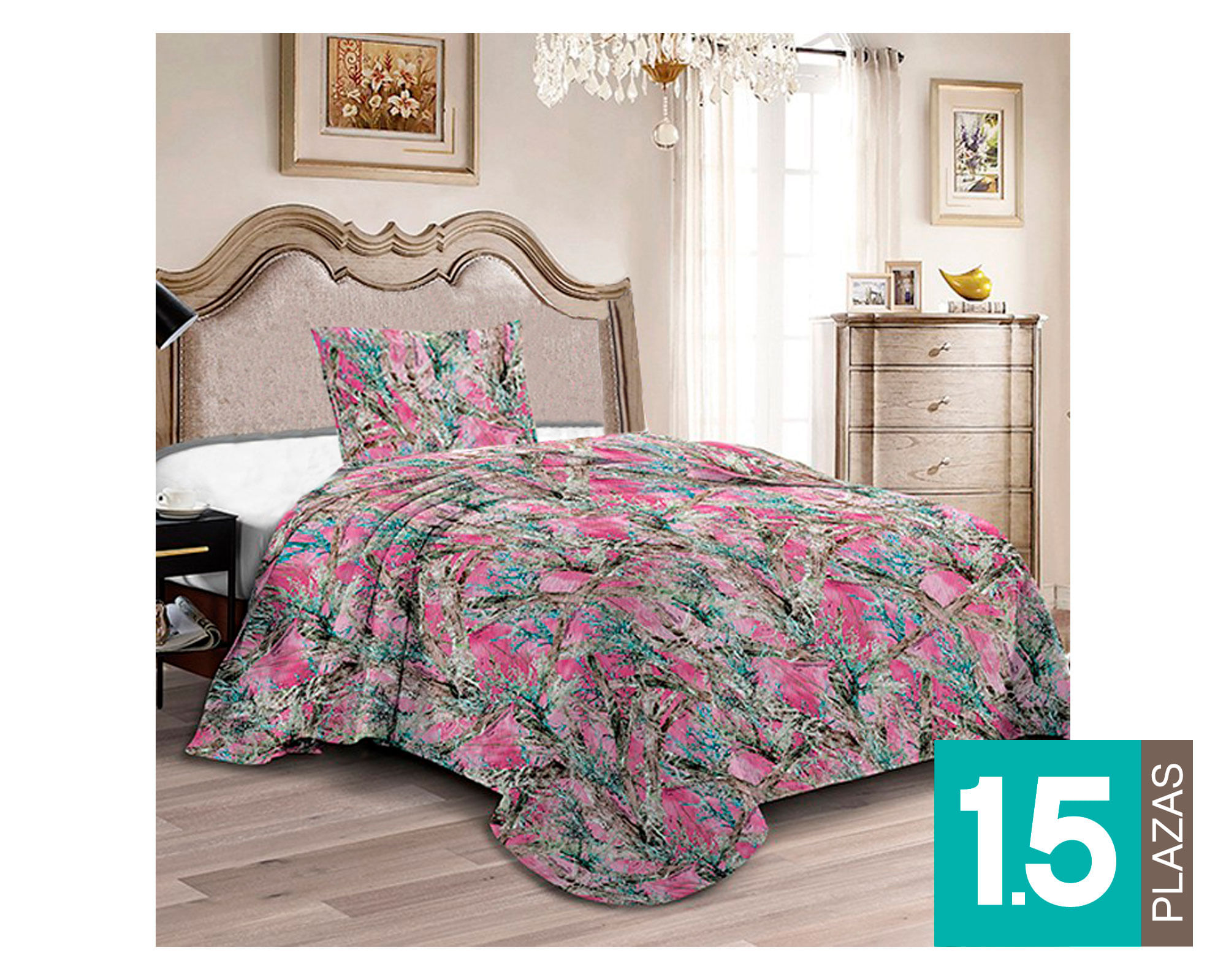 Illusions Quilt 1.5 plazas Fiora Illusions