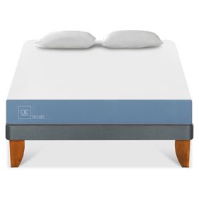 Cama europea full Excellence + almohadas