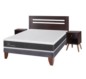 Cama europea 2 plazas Ortopedic + set New Múnich Cic