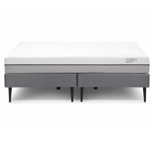 Cama europea King Pratta base dividida Rosen