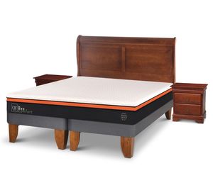 Cama europea 2 plazas Bee Comfort + Set Miro Cic