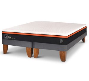 Cama europea King Bee Comfort base dividida Cic