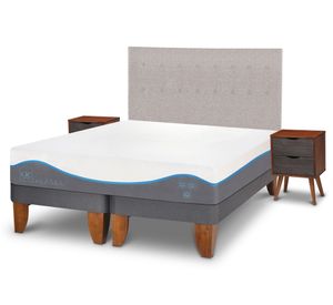 Cama europea king Alaska dividida + set Tigris/Niger Cic