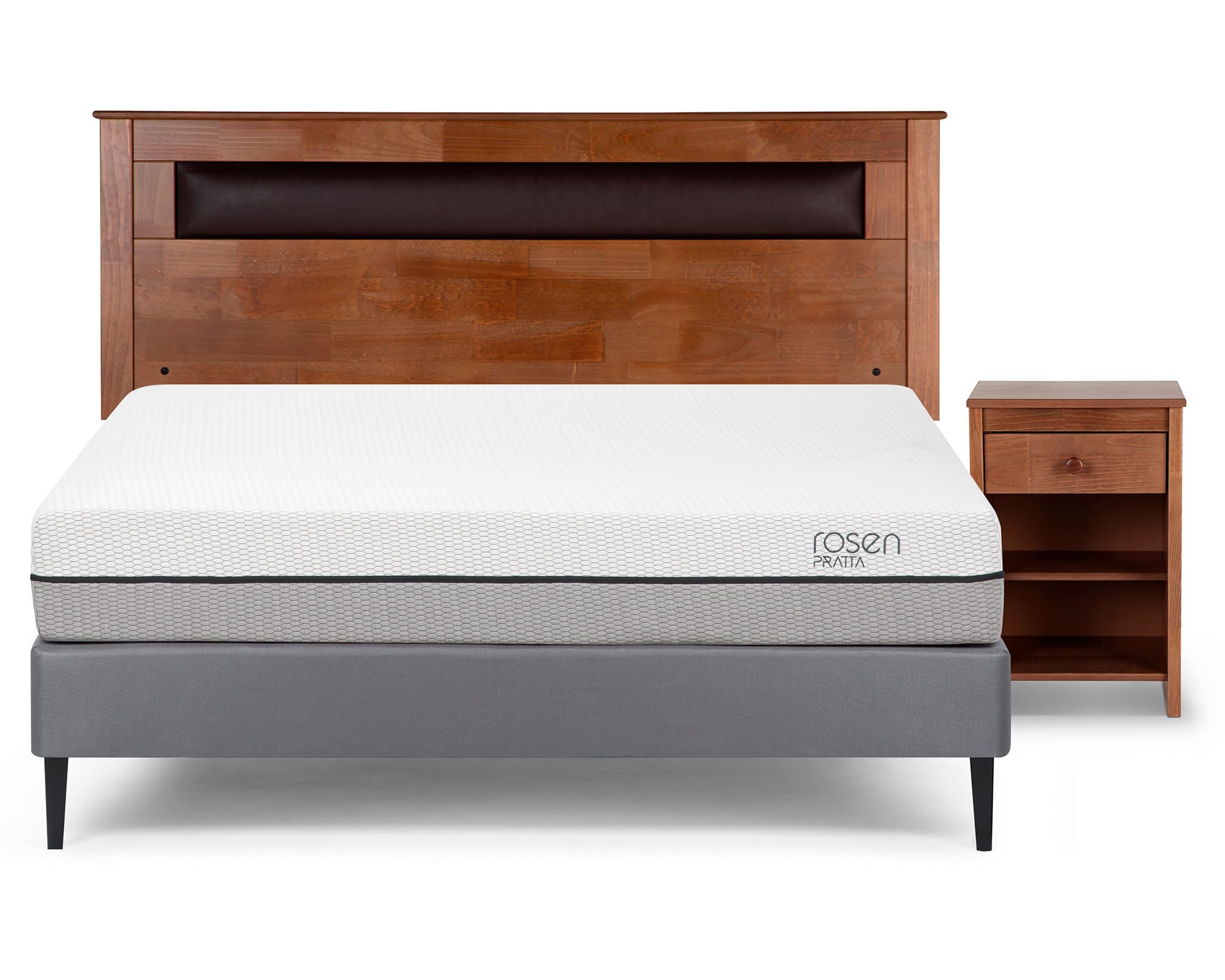 Cama europea Full Pratta Ferrara Rosen