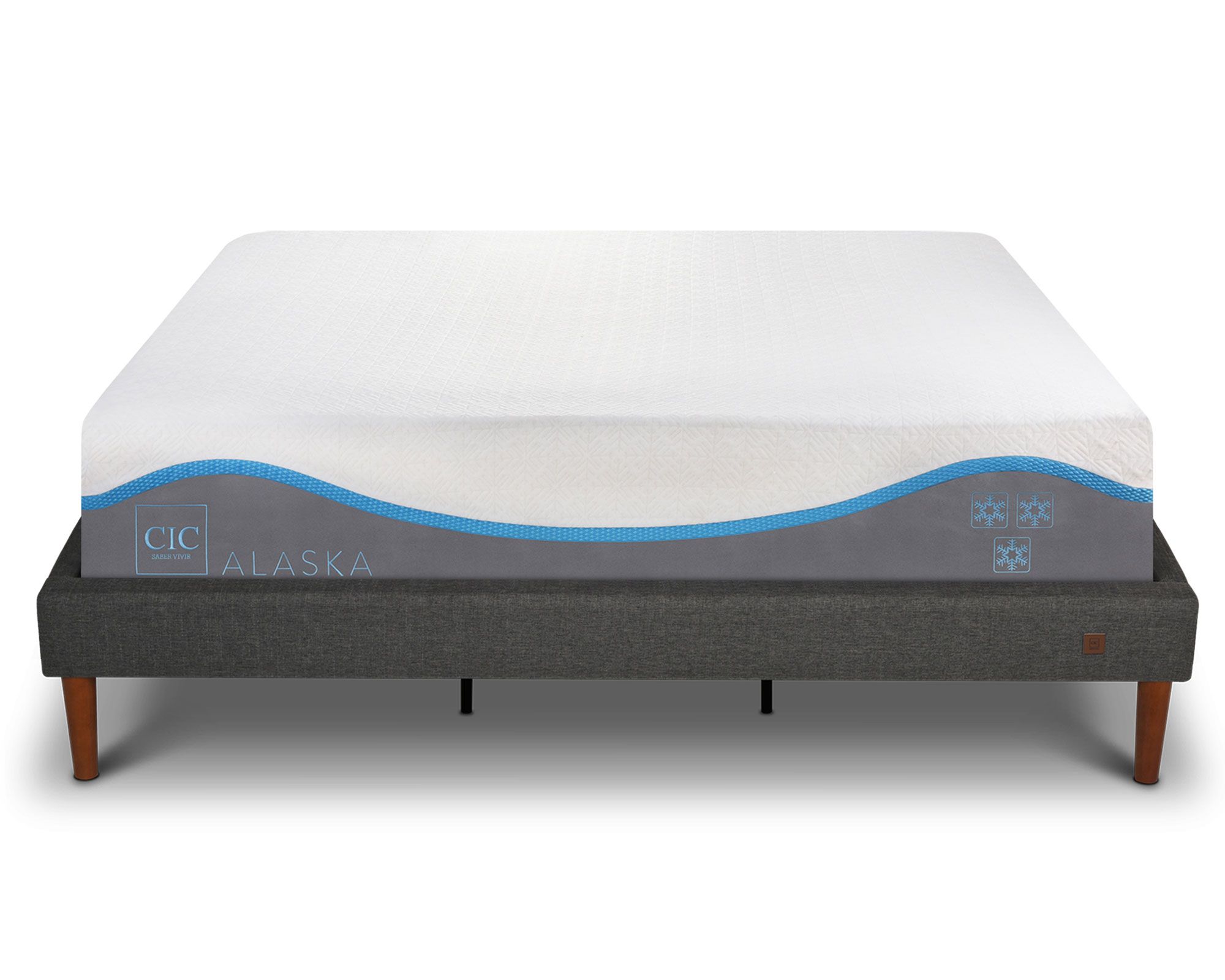 CIC Cama europea king Alaska/Curve Cic