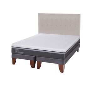 Cama europea king Ortopedic advance + respaldo Tigris Cic