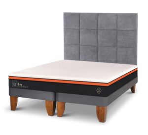 Cama europea 2 plazas Bee Comfort + respaldo Támesis Cic