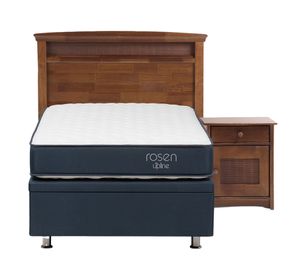 Boxet 1.5 plazas UpLine ruedas + respaldo + velador Veneto Rosen