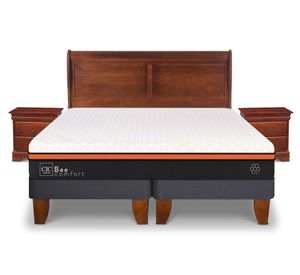 Cama europea King Bee Comfort + Set Miro Cic