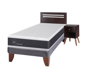 Cama europea 1.5 plazas Ortopedic + set New Múnich Cic