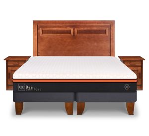 Cama europea King Bee Comfort + Set Milán Cic