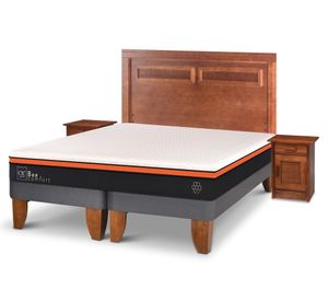 Cama europea King Bee Comfort + Set Milán Cic