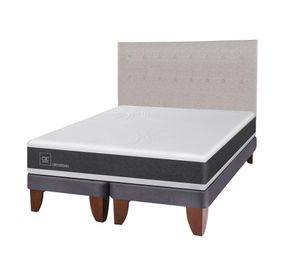 Cama europea king Ortopedic + respaldo Tigris Cic