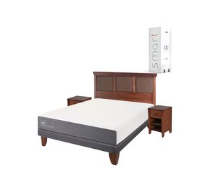 Cama europea 2 plazas Smart + set New Torino caramelo Cic