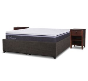 Space Box 2 plazas Ortopedic Advance + velador Torino chocolate Cic