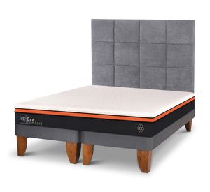Cama europea King Bee Comfort + respaldo Támesis Cic