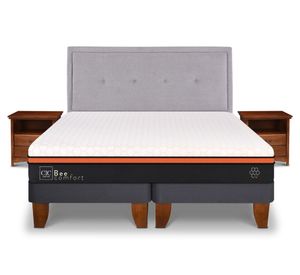 Cama europea King Bee Comfort + Set Ganges/Indo Cic