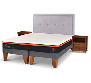 Cama europea King Bee Comfort + Set Ganges/Indo Cic