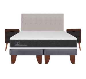 Cama europea king Ortopedic + set Tigris/ Niger Cic