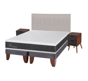 Cama europea king Ortopedic + set Tigris/ Niger Cic